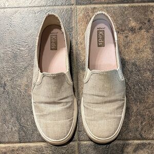 Keds Light Tan Slip-On Shoes